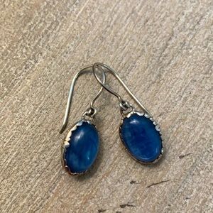 Sundance dangle earrings blue